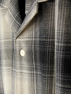 Chemises|Primark Chemise Texturée à Carreaux Et à Manches Courtes Noir/Blanc