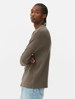 Chemises|Primark Chemise Tricotée à Boutons-pression Taupe