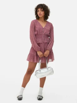 Chemises Et Blouses|Primark Chemisier à Taille Froncée Multicolore