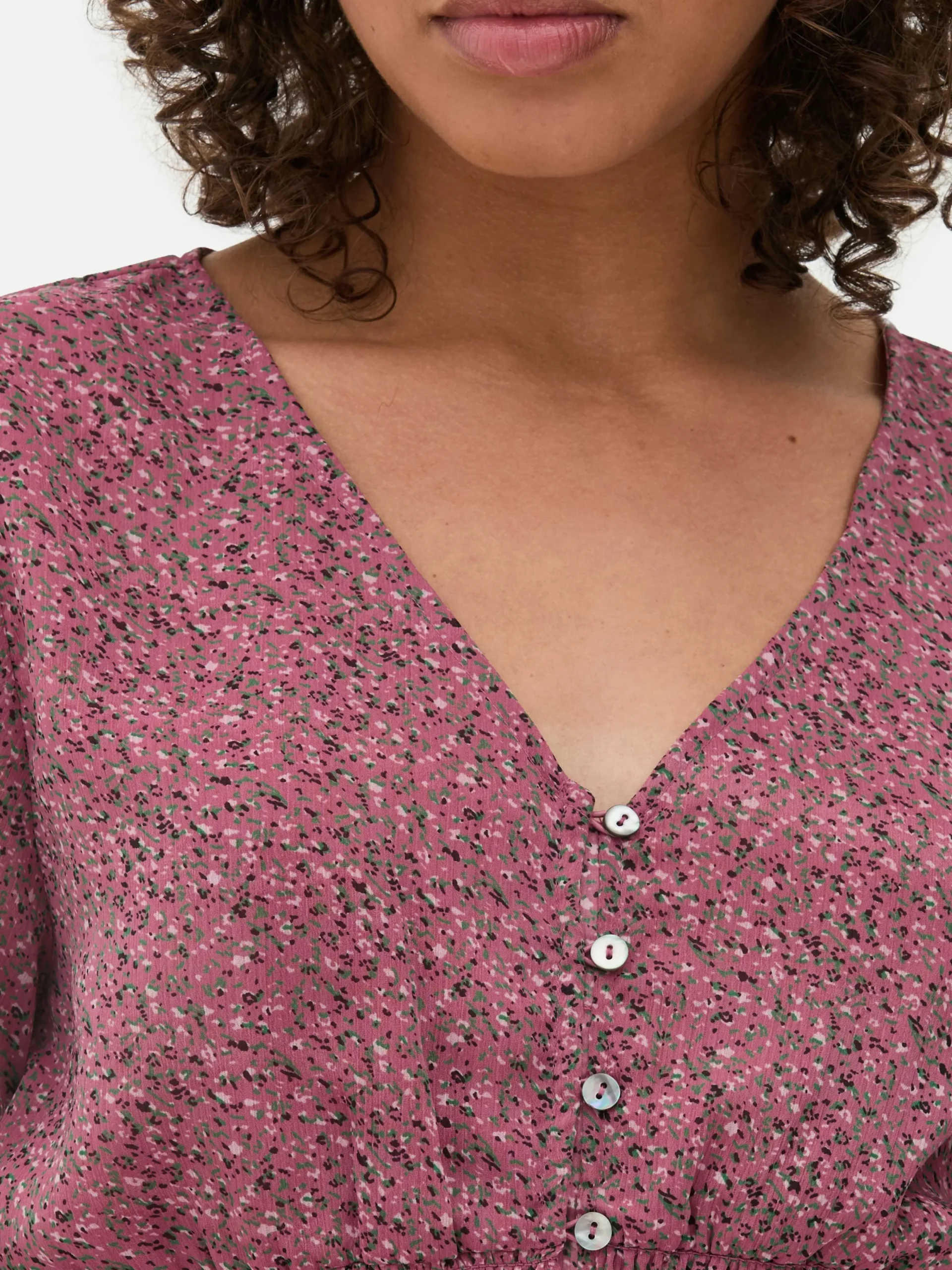 Chemises Et Blouses|Primark Chemisier à Taille Froncée Multicolore
