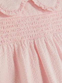 Hauts Et T-Shirts|Primark Chemisier Froncé à Col Rose clair