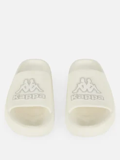 Tongs Et Claquettes|Primark Claquettes à Logo Kappa X Écru