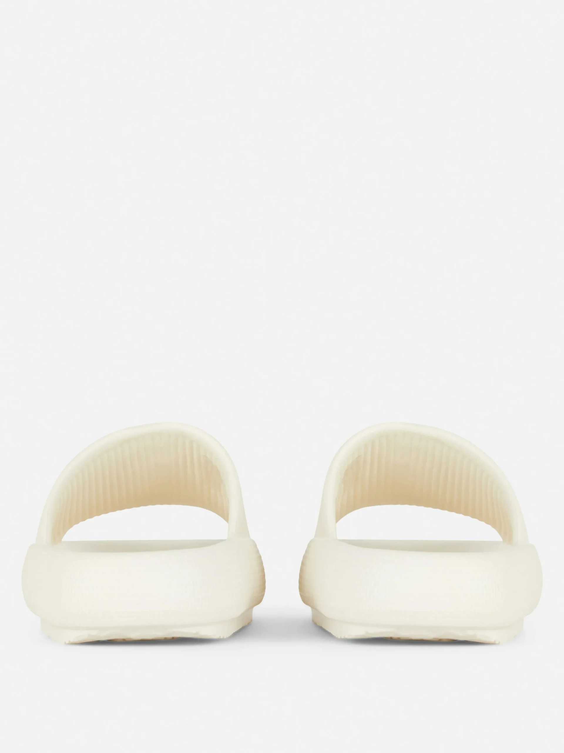 Tongs Et Claquettes|Primark Claquettes à Logo Kappa X Écru