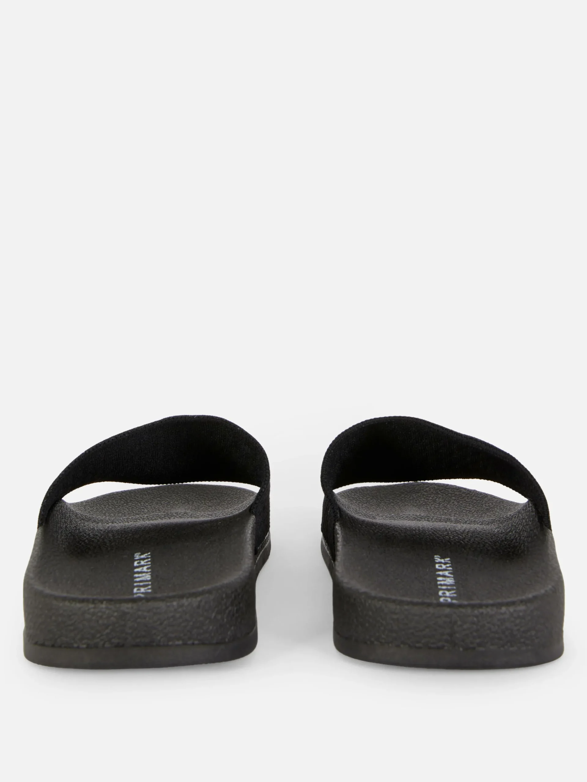 Tongs Et Claquettes|Primark Claquettes De Piscine Avec Bride En Crochet Noir