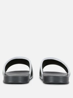 Vêtements De Sport|Sandales Et Claquettes|Primark Claquettes De Piscine Kappa X Noir