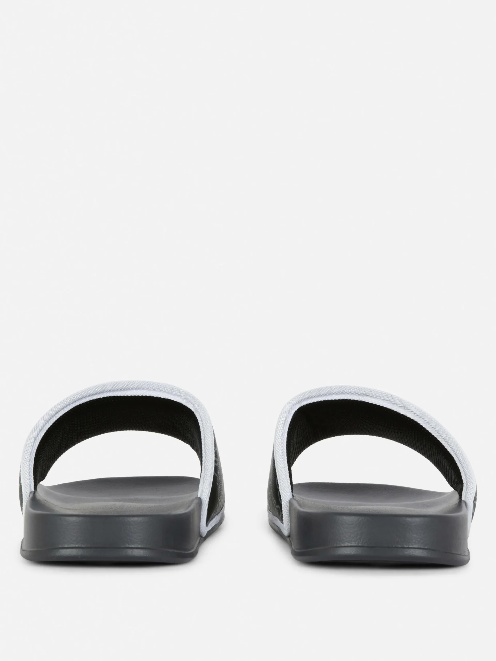 Vêtements De Sport|Sandales Et Claquettes|Primark Claquettes De Piscine Kappa X Noir