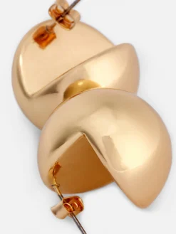 Bijoux|Primark Clous D'oreilles Boule Ajourés Jaune