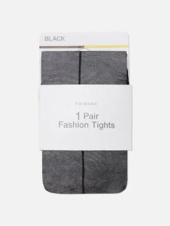 Collants|Primark Collants Cubains à Couture Arrière Au Talon Noir