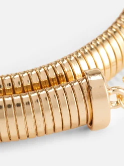 Bijoux|Primark Collier Chaîne Serpent Rita Ora Jaune