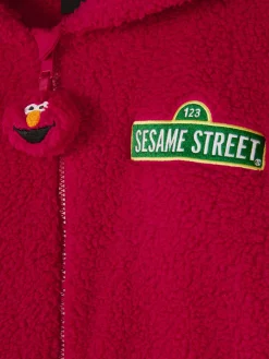 Sweat À Capuche Et Combinaison|Primark Combinaison à Motif Personnage 1, Rue Sésame Pour Femme Rouge