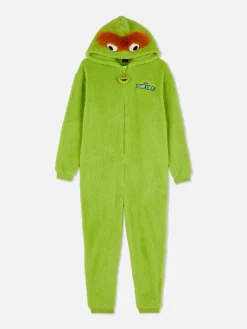 Sweat À Capuche Et Combinaison|Primark Combinaison à Motif Personnage 1, Rue Sésame Pour Femme Vert