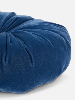 Coussins Et Housses De Coussins|Primark Coussin à Bouton Rond Bleu marine