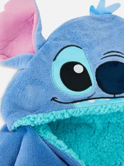 Couvertures Et Jetés De Lit|Primark Couverture à Capuche Disney Lilo & Stitch Bleu