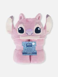 Linge De Lit Et Couvertures|Primark Couverture à Capuche Disney Lilo & Stitch Angel Rose