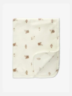 Linge De Lit Et Couvertures|Primark Couverture à Motif Mouton Bébé Ivoire