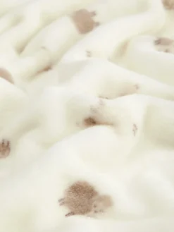 Linge De Lit Et Couvertures|Primark Couverture à Motif Mouton Bébé Ivoire