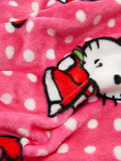 Couvertures Et Jetés De Lit|Primark Couverture Douce Hello Kitty Rose