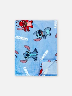 Couvertures Et Jetés De Lit|Primark Couverture En Molleton Disney Stitch & Leroy Bleu