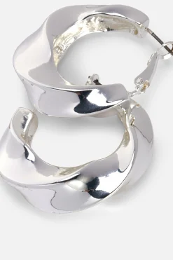 Bijoux|Primark Créoles Incurvées Blanc