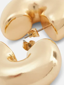 Bijoux|Primark Créoles épaisses Jaune