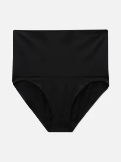 Sous-Vêtements Gainants|Primark Culotte Gainante Taille Haute Sans Couture Noir
