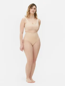 Sous-Vêtements Gainants|Primark Culotte Gainante Taille Haute Sans Couture Taupe