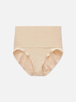 Sous-Vêtements Gainants|Primark Culotte Gainante Taille Haute Sans Couture Taupe