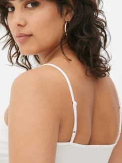 Hauts Et T-Shirts|Primark Débardeur Caraco Stretch Blanc