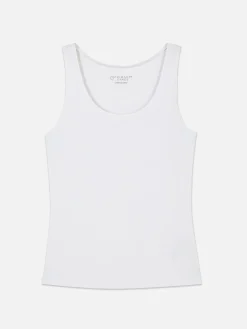 Hauts Et T-Shirts|Primark Débardeur Classique En Coton Blanc