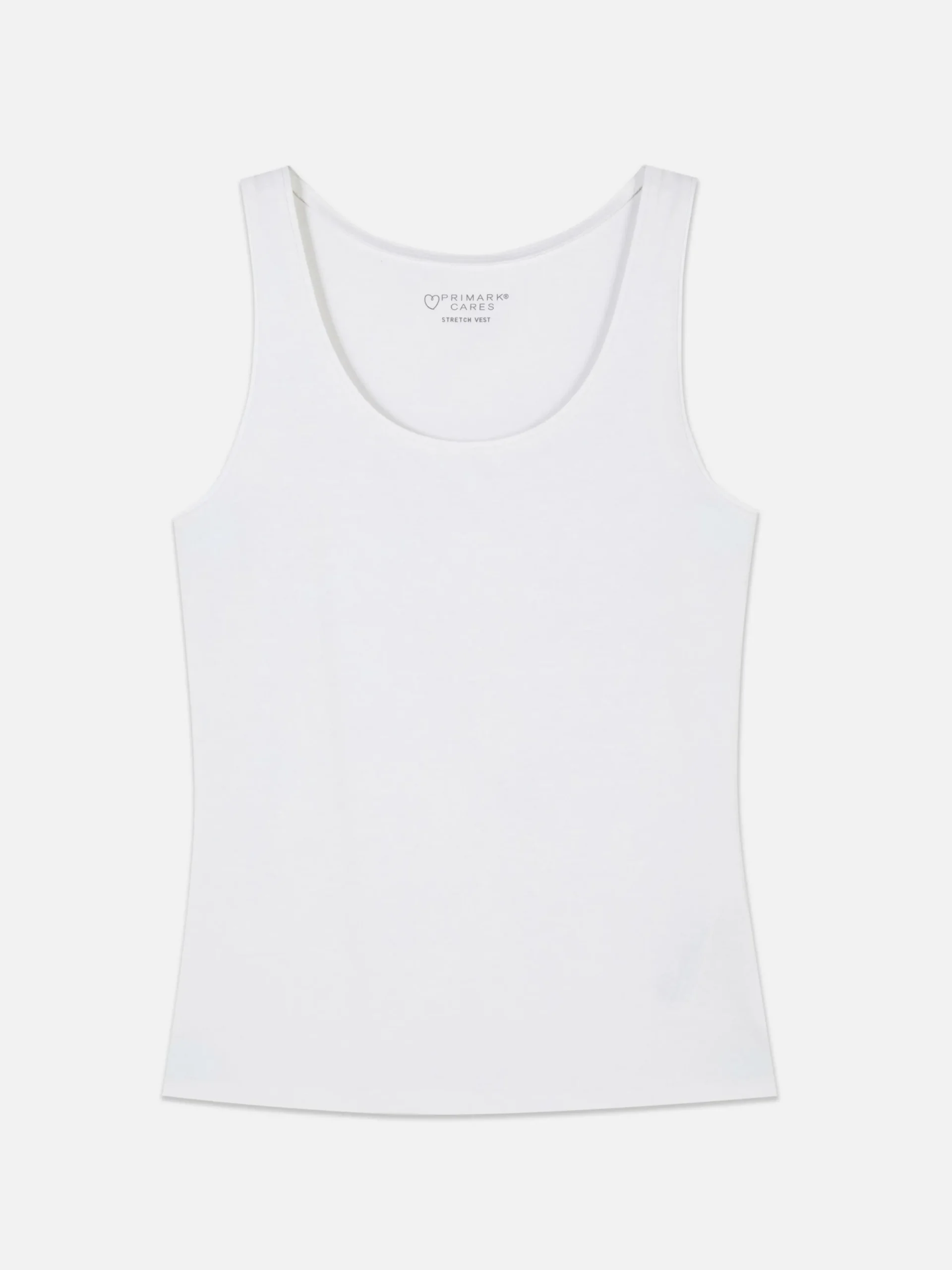 Hauts Et T-Shirts|Primark Débardeur Classique En Coton Blanc