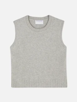 Pulls Et Gilets|Primark Débardeur En Maille Côtelée The Edit Gris