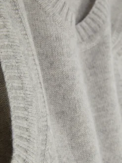 Pulls Et Gilets|Primark Débardeur En Maille Côtelée The Edit Gris