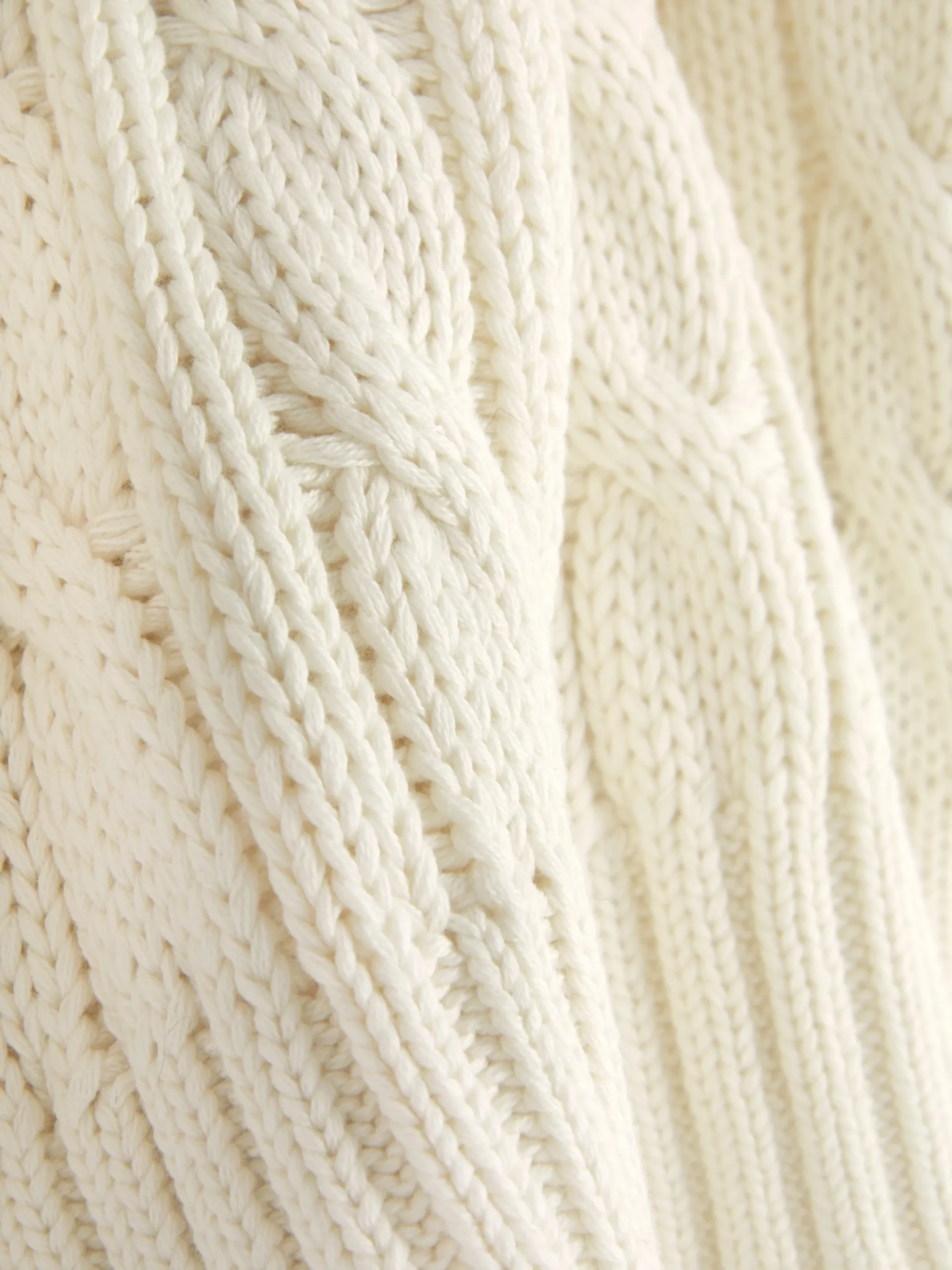 Hauts Et T-Shirts|Primark Débardeur En Maille Torsadée Ivoire