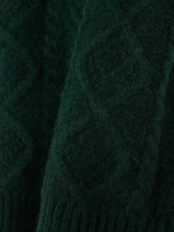 Pulls Et Gilets|Primark Débardeur En Maille Torsadée Rita Ora Vert foncé