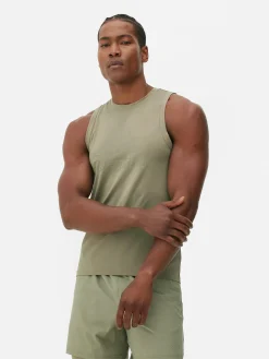 Vêtements De Sport|Hauts Et T-Shirts|Primark Débardeur Kappa X Vert olive