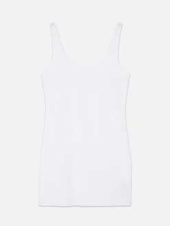 Hauts Et T-Shirts|Primark Débardeur Long Blanc