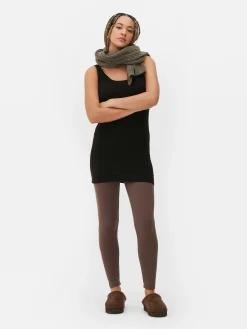 Hauts Et T-Shirts|Primark Débardeur Long Noir