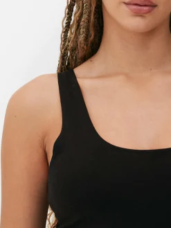 Hauts Et T-Shirts|Primark Débardeur Long Noir