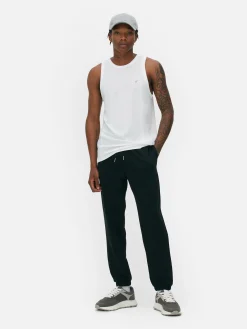 Vêtements De Sport|Hauts Et T-Shirts|Primark Débardeur Sport à Col Rond Blanc