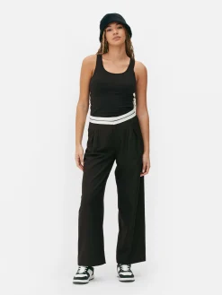 Hauts Et T-Shirts|Primark Débardeur Stretch Noir