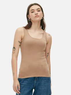 Hauts Et T-Shirts|Primark Débardeur Stretch Nude