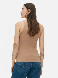 Hauts Et T-Shirts|Primark Débardeur Stretch Nude