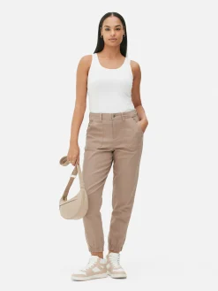 Hauts Et T-Shirts|Primark Débardeur Stretch Décolleté Blanc