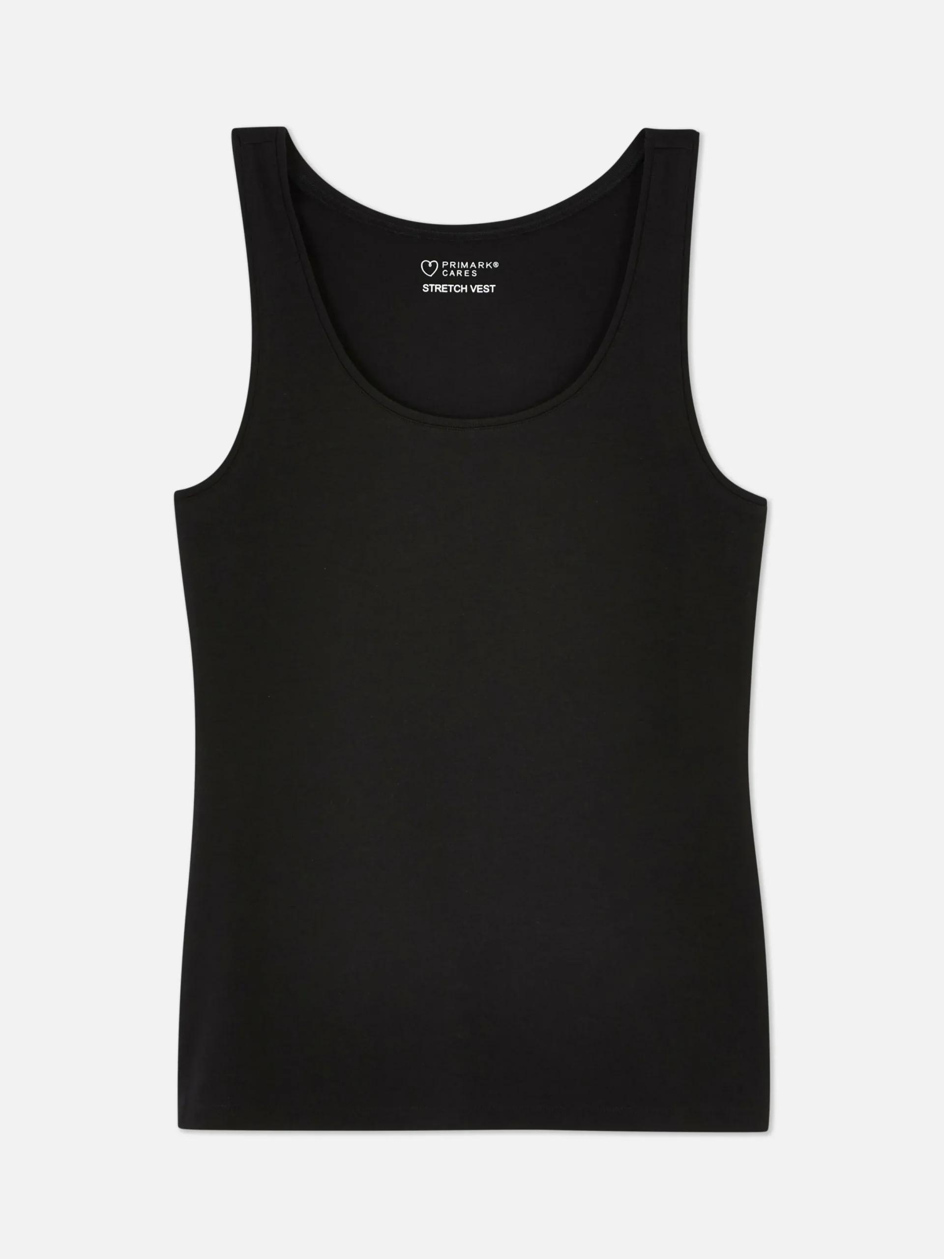 Hauts Et T-Shirts|Primark Débardeur Stretch Essential Noir