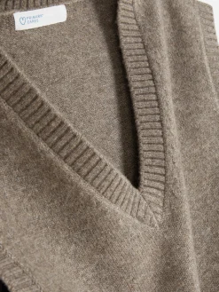 Pulls Et Gilets|Primark Débardeur Tricoté à Col En V Taupe