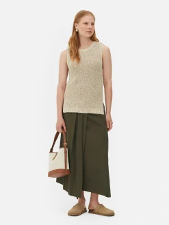 Hauts Et T-Shirts|Primark Débardeur Tricoté The Edit Écru