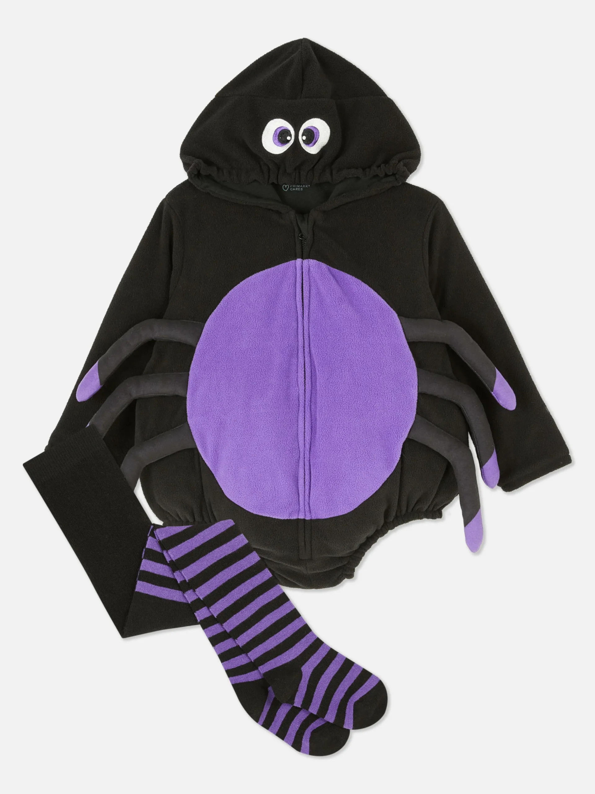 Déguisements Halloween Pour Enfants|Tout Halloween|Primark Déguisement Araignée Duveteux D'Halloween Noir