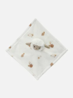 Linge De Lit Et Couvertures|Primark Doudou En Molleton Agneau Ivoire