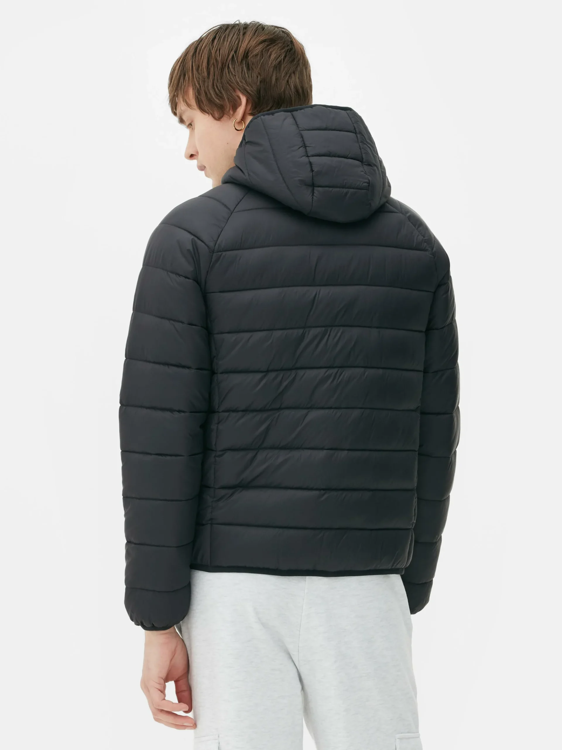 Manteaux Et Vestes|Primark Doudoune à Capuche Indispensable Noir