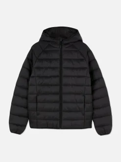 Manteaux Et Vestes|Primark Doudoune à Capuche Indispensable Noir